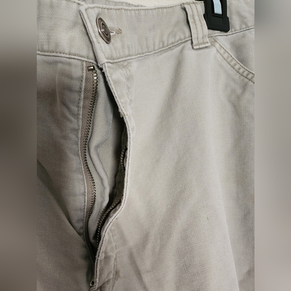 Cherokee Men's Khaki Flat Front Carpenter Shorts      Sz 44 - Picture 3 of 9